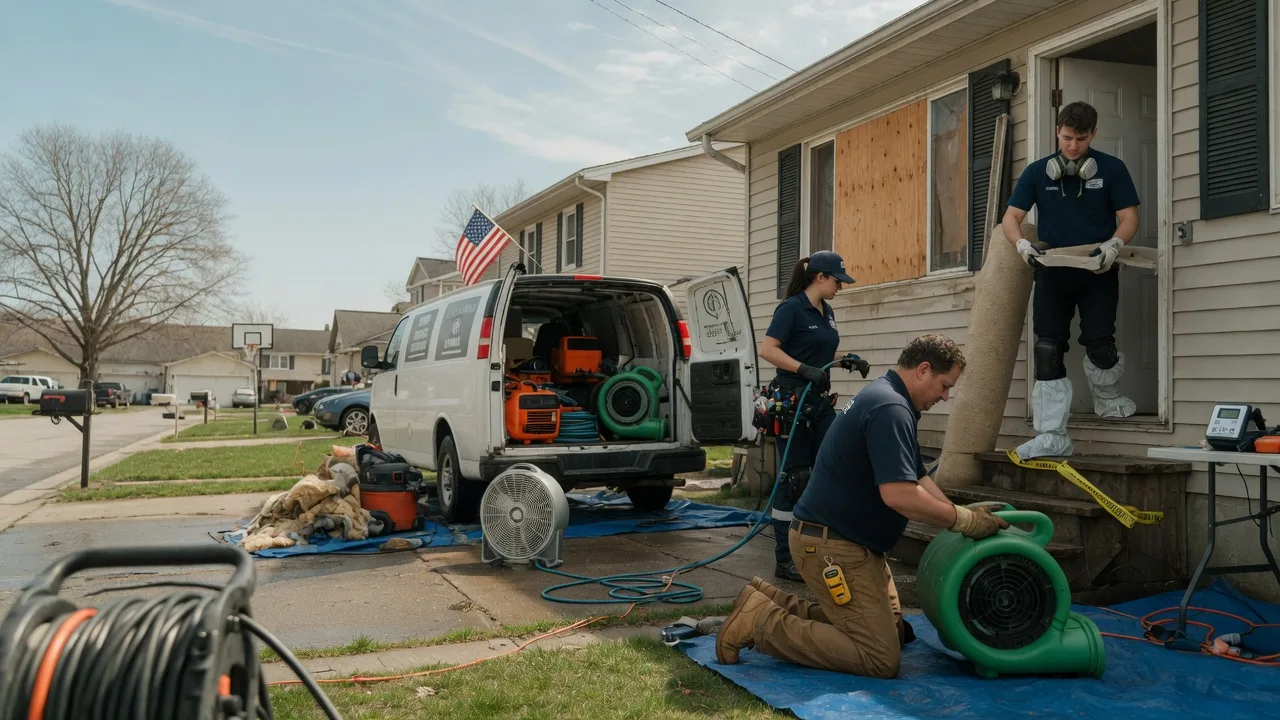 Water Damage Restoration in Van Lear, KY near me